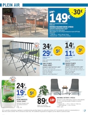 Chaise Angebote im Prospekt "LA SÉLECTION EXTÉRIEURE À PRIX E.LECLERC" von E.Leclerc Chaise Angebote im Prospekt "LA SÉLECTION EXTÉRIEURE À PRIX E.LECLERC" von E.Leclerc auf Seite 7