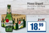 Zisch Emden - Pilsner Urquell Angebot im Prospekt Pilsner Urquell bei Zisch im Emden Prospekt für 18,99 €