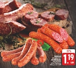 Aktuelles Knacker roh zart geräuchert Angebot bei EDEKA in Chemnitz ab 1,19 €