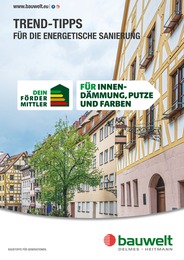 Delmes Bauwelt Prospekt für Drestedt: "Trend-Tipps FÜR DIE ENERGETISCHE SANIERUNG", 14 Seiten, 01.11.2024 - 10.11.2024