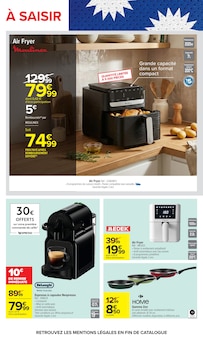 Promotion Cafetière dans le prospectus Carrefour, valable du 02/06/2026 au 15/06/2026 Promo Cafetière dans le catalogue Carrefour du moment à la page 66