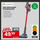 2in1 Akkuhand-Staubsauger Angebote von Juskys bei Marktkauf Stuttgart für 49,99 €