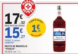 E.Leclerc Ribeauville - Promo Pastis de marseille Promo Pastis de marseille à 15,27 € dans le catalogue E.Leclerc à Ribeauville