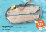 Aktuelle Fisch Angebote bei tegut in Erlangen Aktuelles Steinbeißerfilet Angebot bei tegut in Erlangen ab 3,49 €