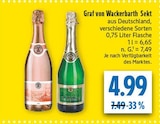 Sekt im diska Prospekt Sekt von Graf von Wackerbarth im aktuellen diska Prospekt für 4,99 €