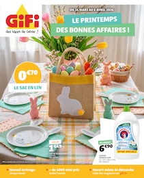 Prospectus Gifi à Sainte-Marie-des-Champs, "LE PRINTEMPS DES BONNES AFFAIRES !", 18 pages, 24/03/2026 - 06/04/2026