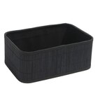Paniere de rangement bambou noir à 7,99 € dans le catalogue B&M