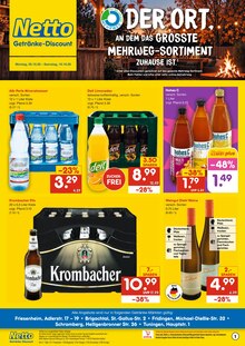 Krombacher im aktuellen Netto Marken-Discount Prospekt (Villingen-Schwenningen) Krombacher im Netto Marken-Discount Prospekt "DER ORT, AN DEM DU IMMER AUSGEZEICHNETE PREISE FINDEST." mit 6 Seiten (Villingen-Schwenningen)
