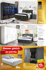 Aktueller porta Möbel Prospekt mit Boxspringbett, "Besser gleich zu porta.", Seite 13