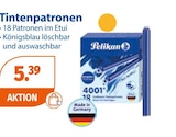 Tintenpatronen im Angebot bei Müller in Straubing Tintenpatronen Angebote von Pelikan bei Müller Straubing für 5,39 €