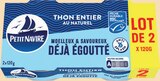 Thon entier au naturel égoutté MSC à Intermarché Super dans Saint-Médard Thon entier au naturel égoutté MSC à Intermarché Super dans Saint-Médard