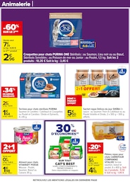 Prix et réduction Alimentation Chat dans le prospectus Carrefour en cours Offre Alimentation Chat dans le catalogue Carrefour du moment à la page 61
