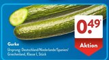 Gurke bei ALDI SÜD im Denkendorf Prospekt für 0,49 €
