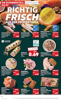 Feinkostlebensmittel im Kaufland Prospekt "Hier bin ich richtig" mit 75 Seiten (Essen)