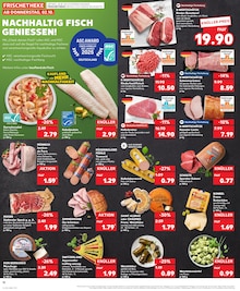 Schweinefleisch im Kaufland Prospekt "Aktuelle Angebote" mit 34 Seiten (Saarbrücken)
