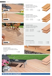 Terrassendielen Angebot im aktuellen Holzmarkt Goebel GmbH Prospekt auf Seite 3