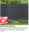 WPC-Sichtschutzzaun Angebote bei bauSpezi Erlangen für 99,99 €
