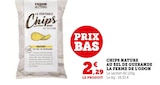 Chips nature au sel de Guerande - Ferme de l'Odon à 2,29 € dans le catalogue U Express