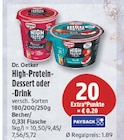 High-Protein-Dessert oder -Drink von Dr. Oetker für 1,89 € bei EDEKA im Angebot High-Protein-Dessert oder -Drink von Dr. Oetker im aktuellen EDEKA Prospekt