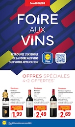 Offre Vin Bordeaux dans le catalogue Lidl du moment à la page 22