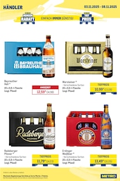 Weissbier Angebot im aktuellen METRO Prospekt auf Seite 5