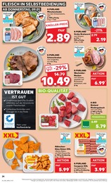 Hackfleisch im Kaufland Prospekt KNÜLLER auf S. 35