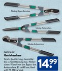 Teleskop-Bypass-Astschere Angebote von Gardenline bei ALDI SÜD Aachen für 14,99 €