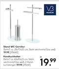 Stand-WC-Garnitur von Valblue für 19,99 € bei Hellweg im Angebot Stand-WC-Garnitur von Valblue im aktuellen Hellweg Prospekt