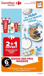 Prospectus Carrefour Market à Bages, "UN MIAM POUR LES PRODUITS LAITIERS", 18 pages, 02/04/2024 - 14/04/2024