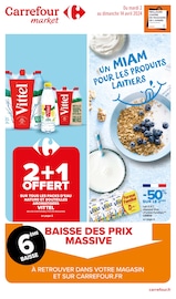 Catalogue Supermarchés Carrefour Market en cours à Échouboulains et alentours, "UN MIAM POUR LES PRODUITS LAITIERS", 18 pages, 02/04/2024 - 14/04/2024