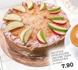 Apfelkuchen und Cappuccino Angebote bei E center Ratingen für 7,90 €