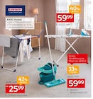Bodenreinigungs-Set, Standtrockner oder Bügelbrett im Angebot bei XXXLutz Möbelhäuser in Weinheim Bodenreinigungs-Set, Standtrockner oder Bügelbrett Angebote von Leifheit bei XXXLutz Möbelhäuser Weinheim für 25,99 €
