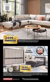 Bett im Segmüller Prospekt "Wohndesign - Inspirierende Ideen für ihr Zuhause" mit 42 Seiten (Offenbach (Main))