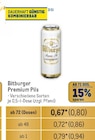 Premium Pils Angebote von Bitburger bei Metro Görlitz für 0,80 €