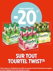 Intermarché Saint-Gratien - Promo -20% remise immédiate sur tout tourtel twist Promo -20% remise immédiate sur tout tourtel twist à dans le catalogue Intermarché à Saint-Gratien