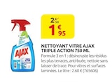 Rural Master Bagard - Promo Nettoyant Vitre Triple Action 750 ml Promo Nettoyant Vitre Triple Action 750 ml à 1,95 € dans le catalogue Rural Master à Bagard