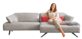 hofmeister Sindelfingen - Ecksofa Angebot im Prospekt Ecksofa bei hofmeister im Sindelfingen Prospekt für 3.999,00 €