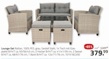 Aktuelle Gartensitzmöbel Angebote bei ROLLER in Bielefeld Aktuelles Lounge-Set Angebot bei ROLLER in Bielefeld ab 379,99 €
