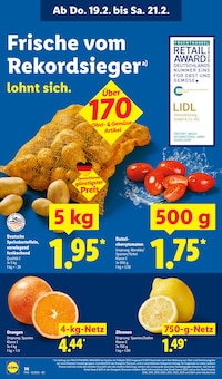 Kartoffeln im Lidl Prospekt "LIDL LOHNT SICH" mit 68 Seiten (Mannheim)
