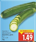 Zucchini, grün für 1,49 € bei E center im Angebot Zucchini, grün im aktuellen E center Prospekt