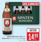 Münchner Hell im Angebot bei Marktkauf in Hanau Münchner Hell Angebote von Spaten bei Marktkauf Hanau für 14,99 €