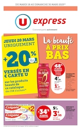 Prospectus U Express "la beauté À PRIX BAS", 16 pages, 18/03/2025 - 30/03/2025