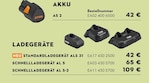 STIHL Schwäbisch Gmünd - Akku AS 2 Angebot im Prospekt Akku AS 2 bei STIHL im Schwäbisch Gmünd Prospekt für 42,00 €