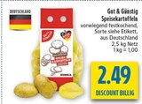 Speisekartoffeln im Angebot bei diska in Görlitz Speisekartoffeln Angebote von Gut & Günstig bei diska Görlitz für 2,49 €