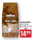 Kaffee Crema E Aroma Angebote von Lavazza bei E center Lahr für 14,99 €