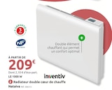 Radiateur double cœur de chauffe nataiva à Mr.Bricolage dans Ponchon