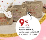 Panier en promo chez Maxi Bazar Cannes à 9,99 €