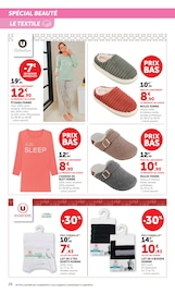 Chaussures en promo dans le catalogue Super U à la page 26
