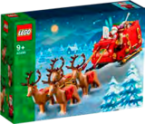 Schlitten des Weihnachtsmanns im Angebot bei EDEKA in Stade Schlitten des Weihnachtsmanns Angebote von LEGO bei EDEKA Stade für 29,99 €