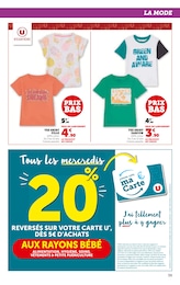 Offre T-Shirt dans le catalogue Super U du moment à la page 39
